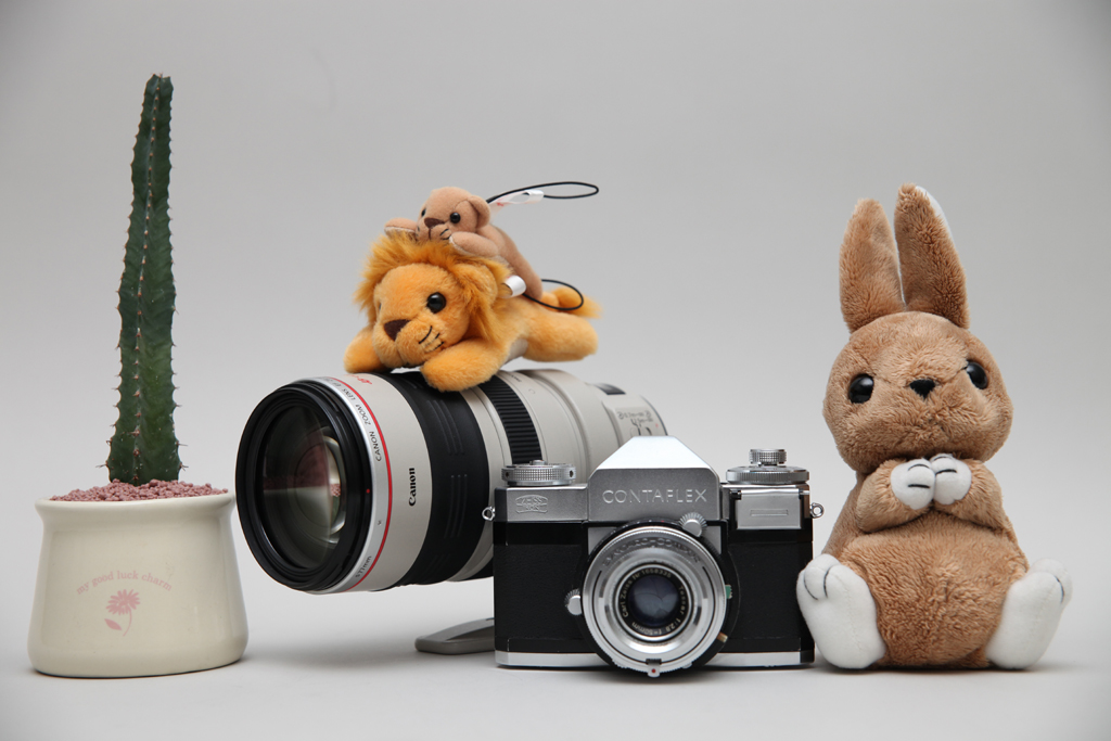 <b>270EXをバウンス（90度）。背景の影が消えたほか、金属の鋭い反射も軽減され立体感のある描写になった</b>