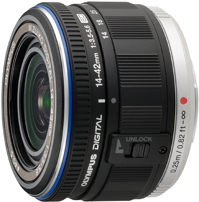 <b>M.ZUIKO DIGITAL ED 14-42mm F3.5-5.6（ブラック）</b>