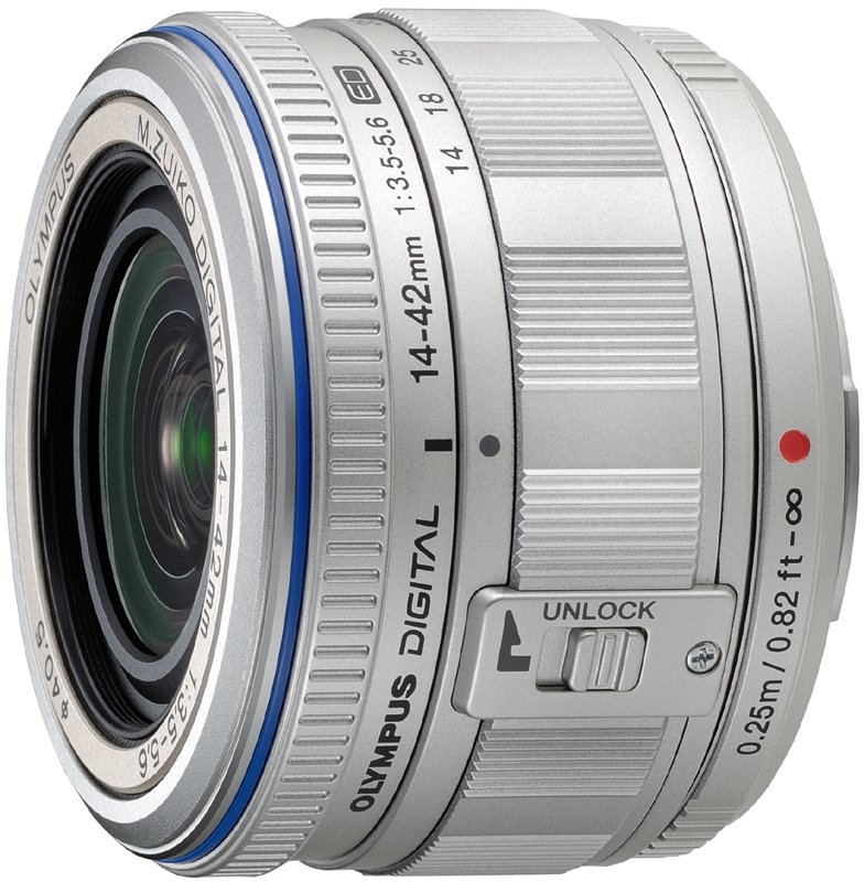 <b>M.ZUIKO DIGITAL ED 14-42mm F3.5-5.6（シルバー）</b>