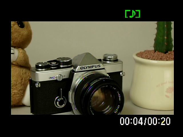 <b>再生中の画面</b>