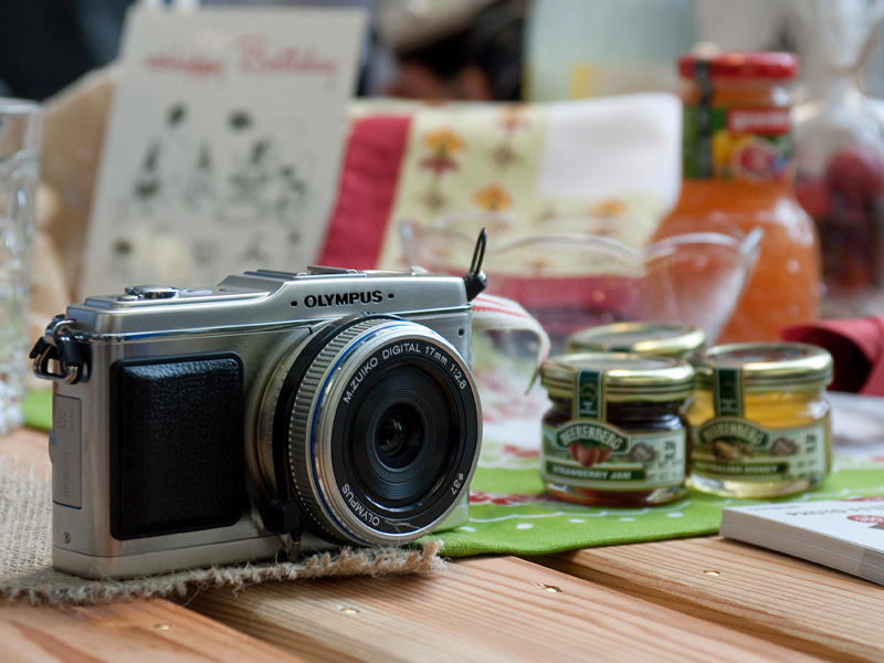 <b>E-P1の使用感を試すことができる</b>