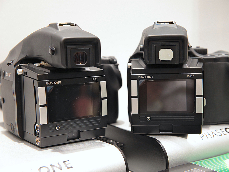 <b>P65+（左）とP40+（右）</b>