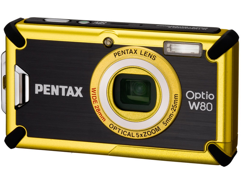 <b>Optio W80（ハニーイエロー）</b>