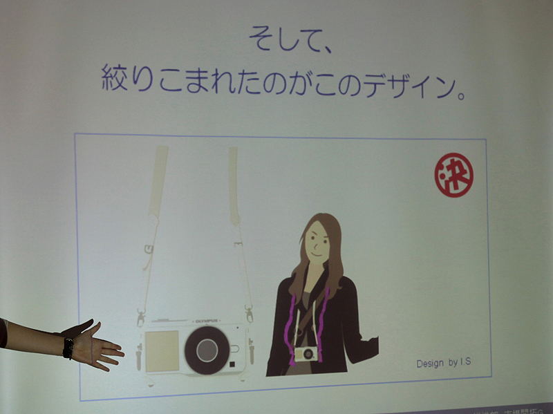 <b>ストラップとボディジャケットのデザインが決定した</b>