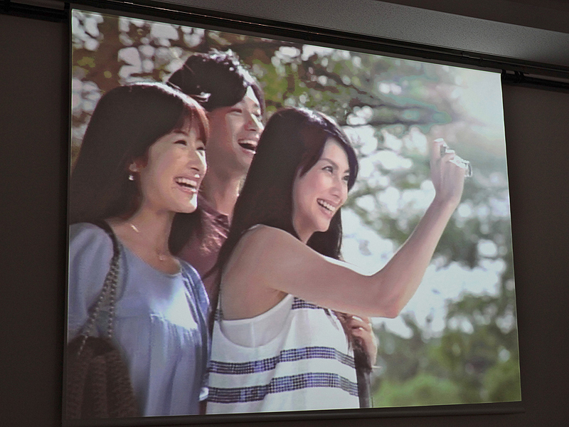 <b>ディズニーリゾートで撮影した新CMも公開した</b>