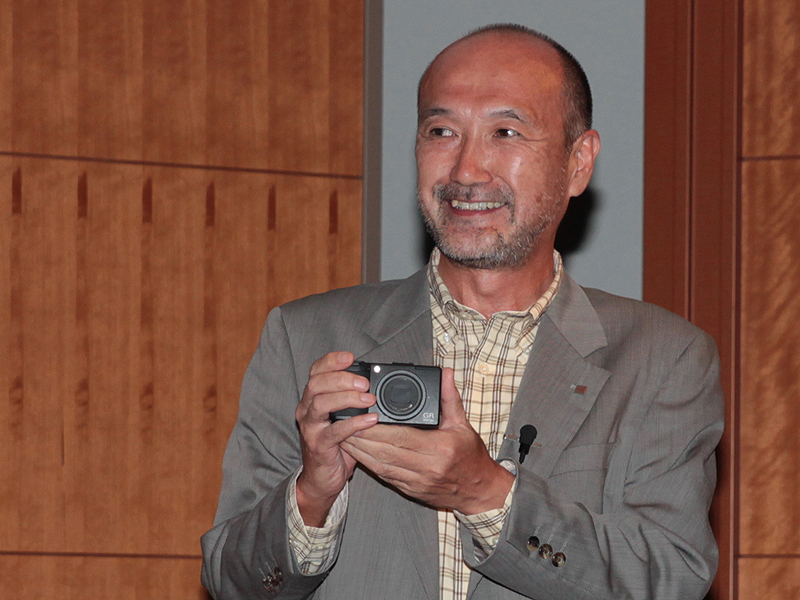 <b>リコーパーソナルマルチメディアカンパニーの湯浅一弘プレジデント</b>