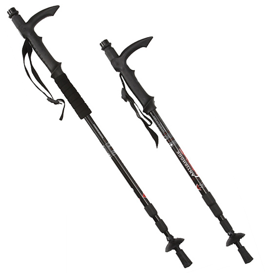 <b>トレッキングモノポッドL（左）、トレッキングモノポッド（右）</b>