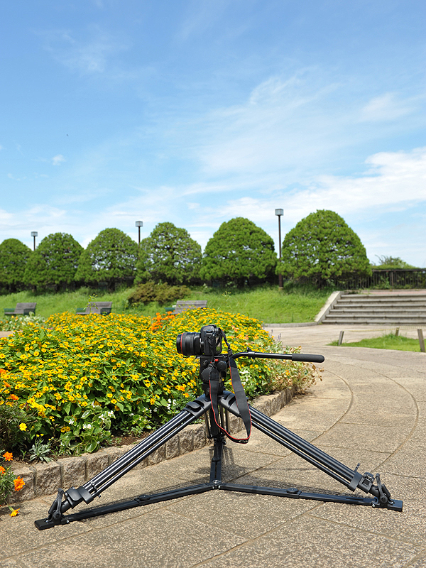 <b>今回は、雲台と三脚がセットになったマンフロットの「519,525PKIT」（26万6,700円）<span class="Apple-style-span" style="border-collapse: separate; color: rgb(0, 0, 0); font-family: 'MS PGothic'; font-size: 16px; font-style: normal; font-variant: normal; font-weight: normal; letter-spacing: normal; line-height: normal; orphans: 2; text-indent: 0px; text-transform: none; white-space: normal; widows: 2; word-spacing: 0px;"><span class="Apple-style-span" style="color: rgb(77, 130, 240); font-family: Arial; font-size: 11px; font-weight: 900; line-height: 16px;"></span></span>を使用した</b>