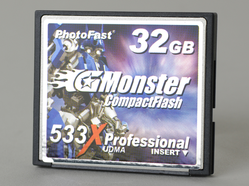 <b>G-Monster CompactFlash 533X Professional</b>