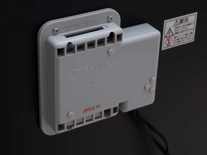 <b>除湿ユニットは構造上、内部と繋がっている</b>