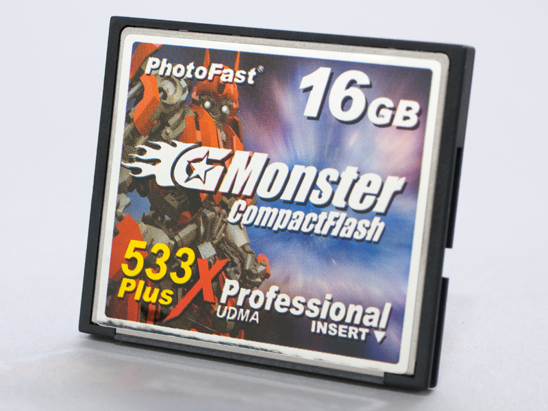 <b>G-Monster CompactFlash 533X Plus Professional</b>
