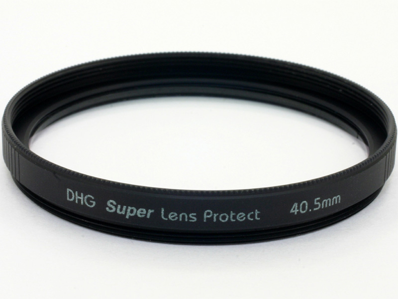 <b>DHGスーパーレンズプロテクト（40.5mm径、黒枠）</b>