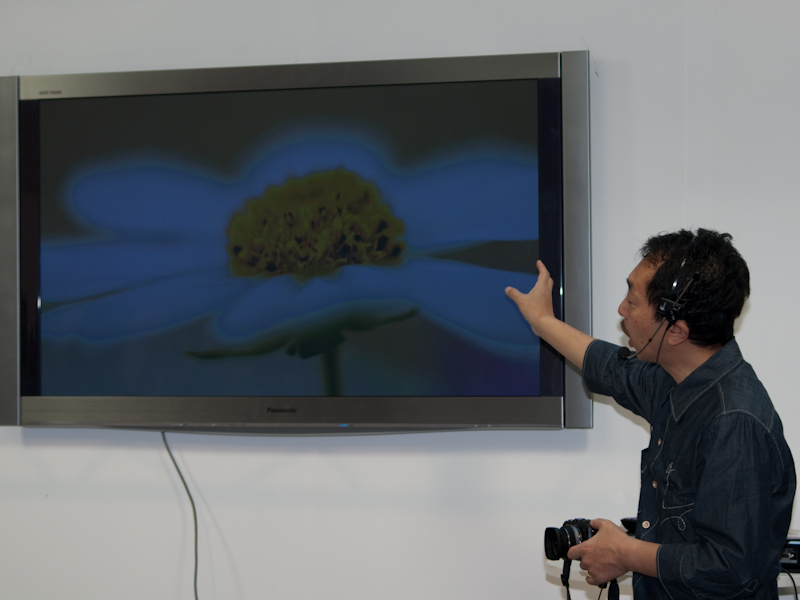 <b>セミナーではGF1の魅力を紹介した</b>