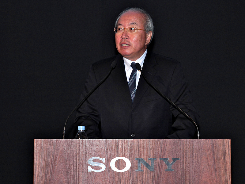 <b>ソニーマーケティング代表取締役社長の栗田伸樹氏</b>