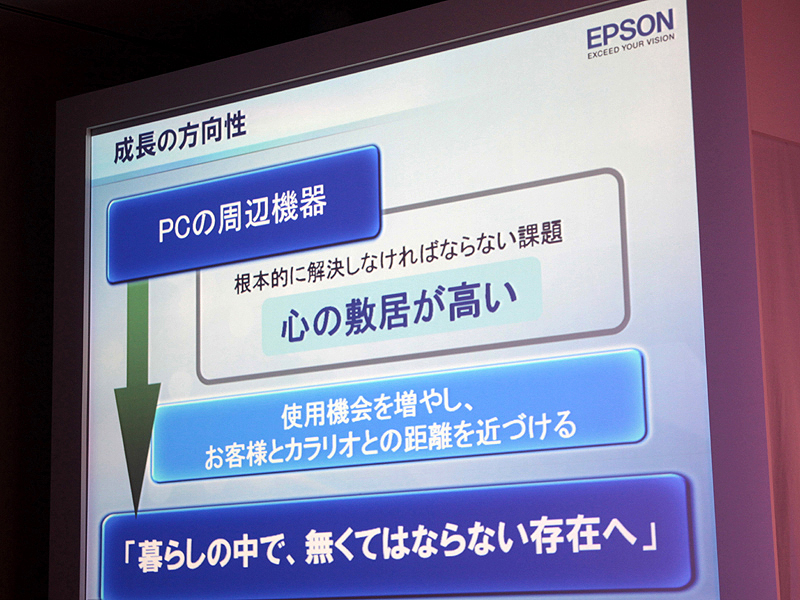 <STRONG>プリンターの「脱PC周辺機器」が今後の方向性</STRONG>