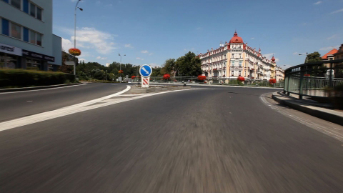 <b>「世界の街道をゆく」の一場面</b>