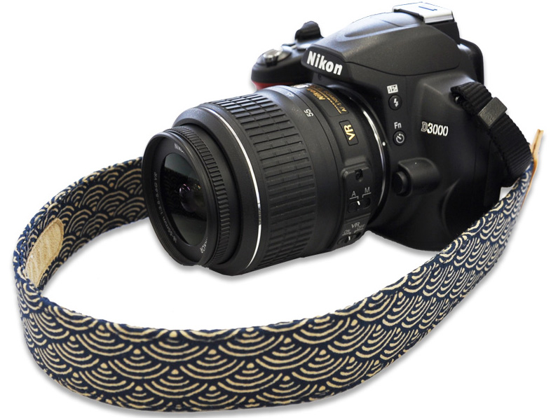 <b>青海波（紺）をD3000に装着</b>