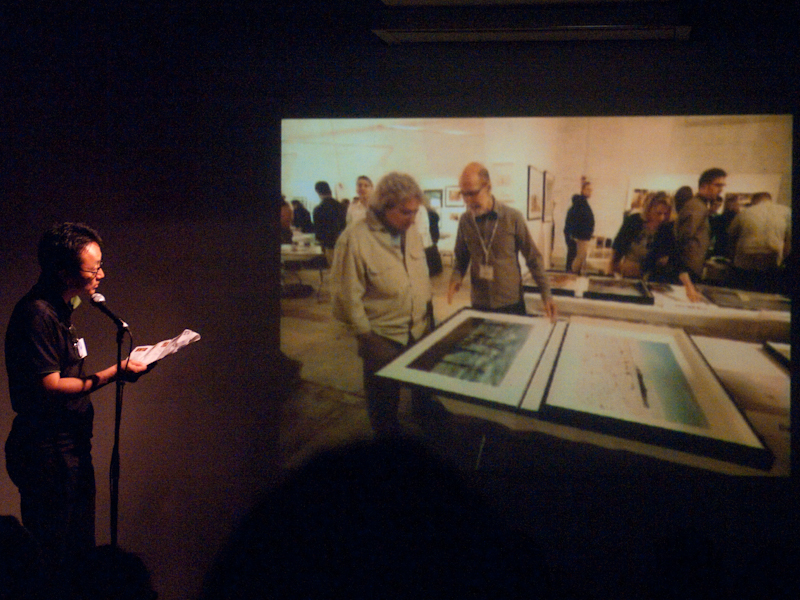 <b>作品発表だけでなく、ポートフォリオレビューのレポートも行なわれた</b>