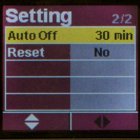 <b>SettingではマイTTLやモデリング発光の有無などを設定できる</b>