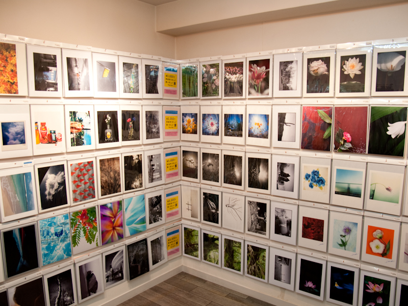 <b>今年は使用ペーパーのバリエーションも豊富だ。「モチーフとの相性とか、プロとしても参考になった」（横木さん）そうだ。</b>