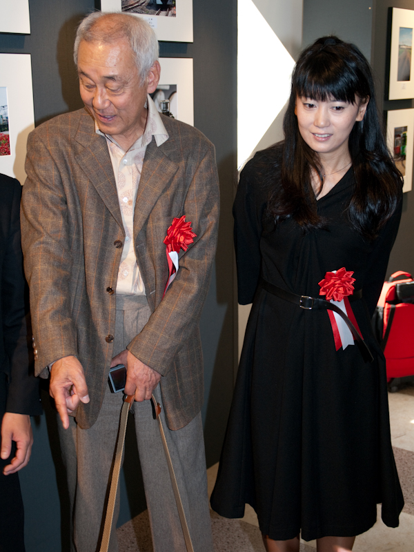 <b>審査員を務めた広田尚敬氏（左）と矢野直美氏（右）</b>