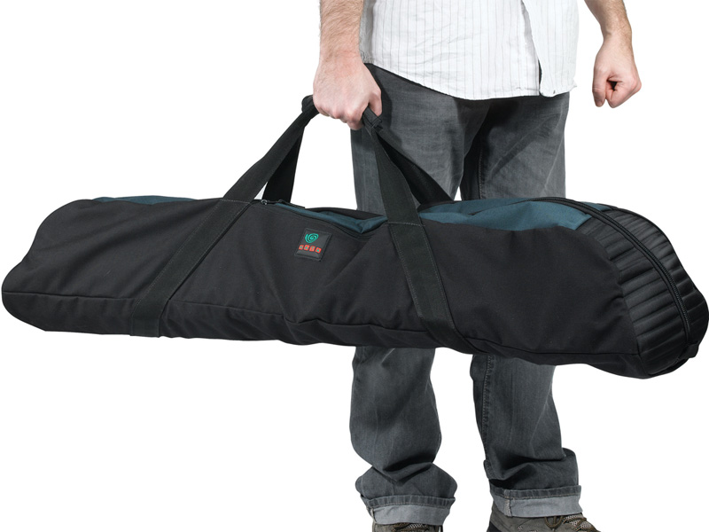 <b>運搬例。ハンドルにはパッドが入っている</b>