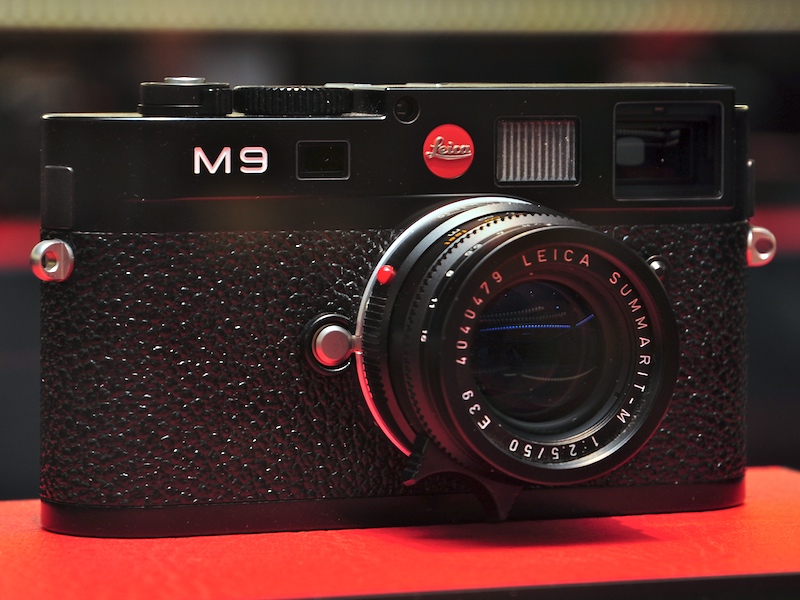 <b>M9は23日に展示してあった（26日の取材日は在庫切れ）</b>