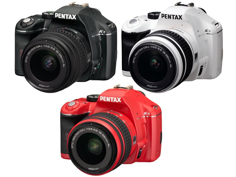 <b>K-xはレギュラーカラーだけでも3色から選べる</b>