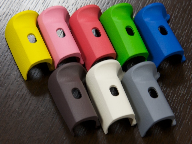 <b>グリップは成形材そのものに着色している</b>