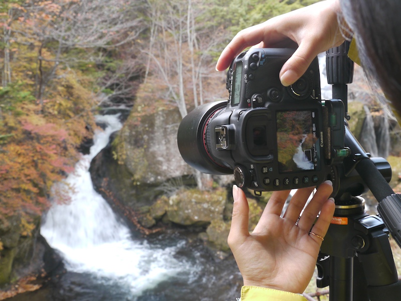 <b>ライブビューと三脚の相性は抜群。よほど日差しが強くない限り、最近はライブビューで撮影しています</b>