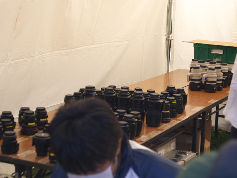 <b>貸し出し機材の一部</b>