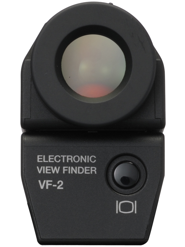 <b>EVFと液晶モニターの表示切り替えボタンを装備する</b>