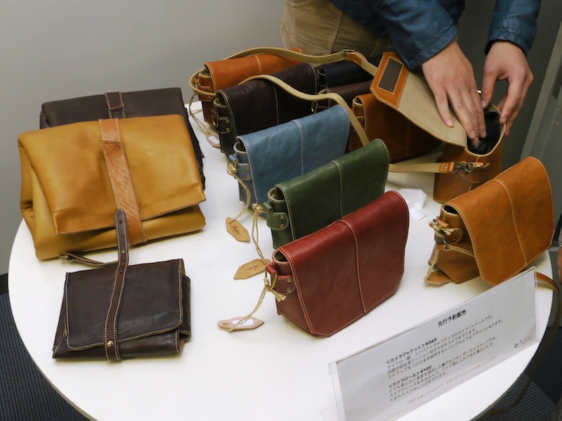 <b>Acruの新製品。東京で実物を手にとれる貴重な場となった</b>