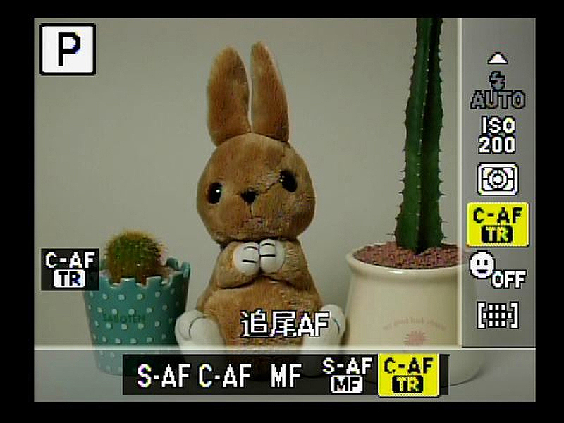 <b>動く被写体を追いかける「動体追尾AF」も新搭載</b>