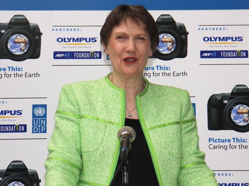 <b>ヘレン・クラークUNDP総裁</b>