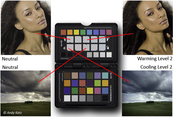 <b>クリエイティブ補正ターゲットでは、カラーバランスの微調整を行なえる</b>