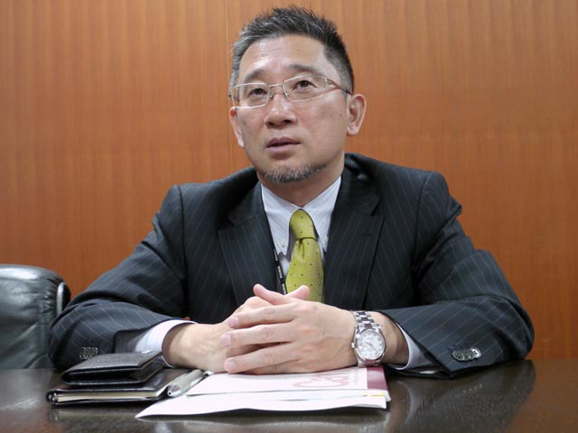 <b>HOYA PENTAXイメージング・システム事業部・副事業部長兼開発統括部長の北沢利之氏</b>