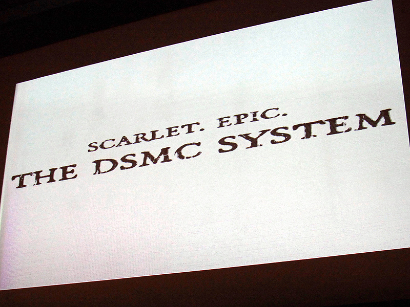 <b>EPICとSCARLETを「デジタル・スチル・アンド・モーション・カメラ」（DSMC）と説明</b>