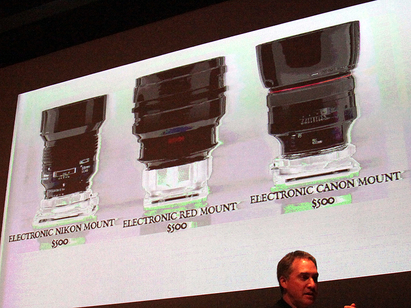 <b>各種のレンズマウントを用意する</b>