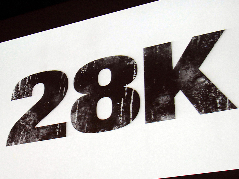 <b>画素数が2億6,100万画素になる28Kカメラ「EPIC 617 PRO」も紹介</b>