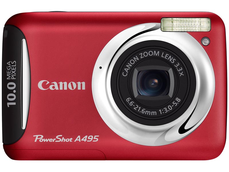 <b>PowerShot A495（レッド）</b>
