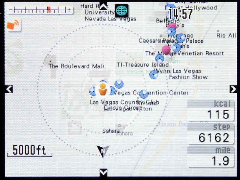 <b>プリセットとユーザーが撮影した写真の位置を同時に表示することもできる</b>