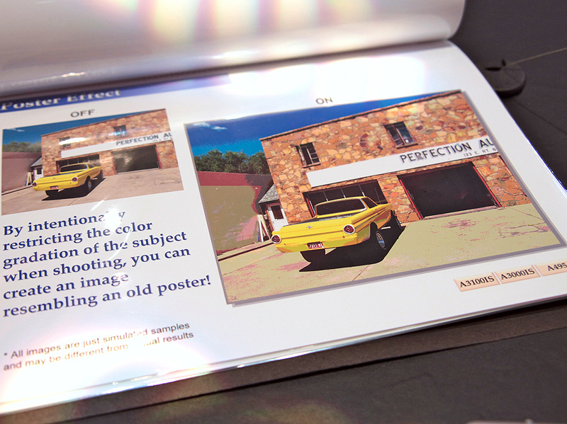 <b>ポスター調に仕上げるPoster Effect。搭載機種はSuper Vividと同じ</b>