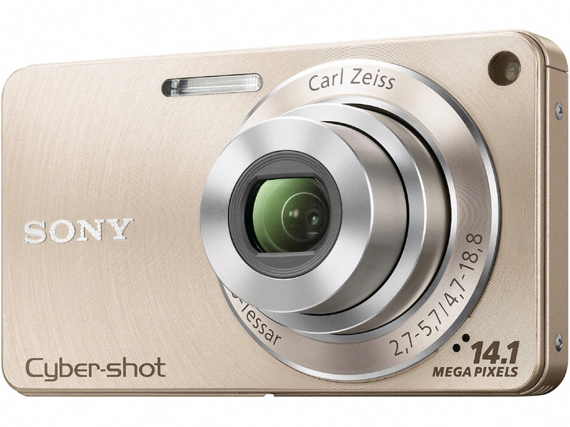 <b>DSC-W350（ゴールド）</b>