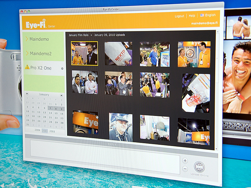 <b>スタンドアローンになった管理ソフト「Eye-Fi Center」</b>