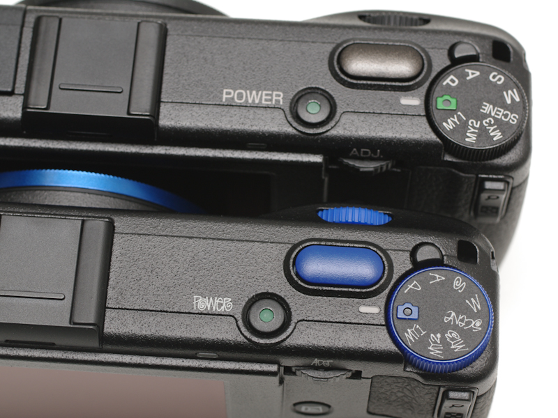 <b>シャッターボタン周り</b>