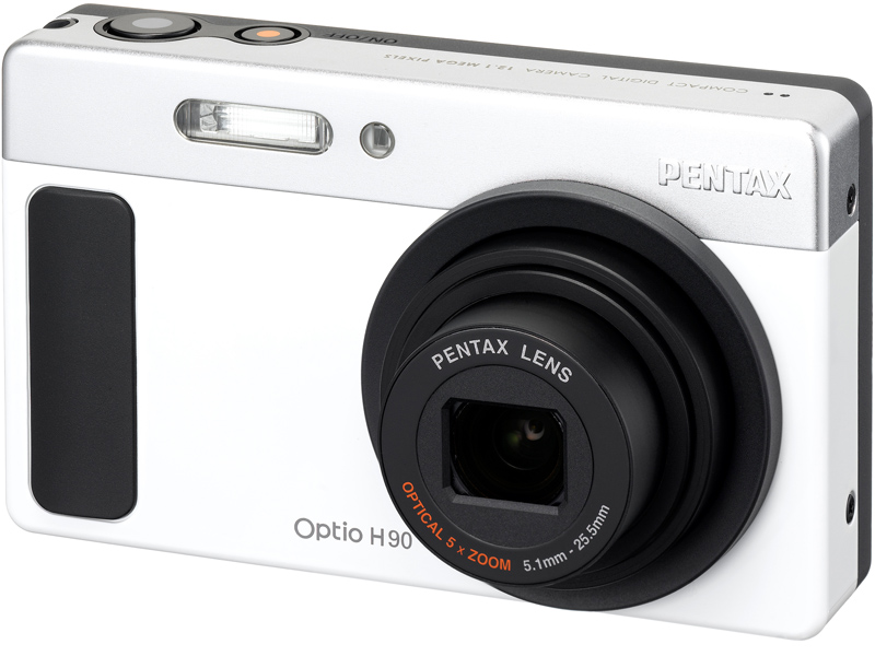 <b>Optio H90（セラミックホワイト）</b>