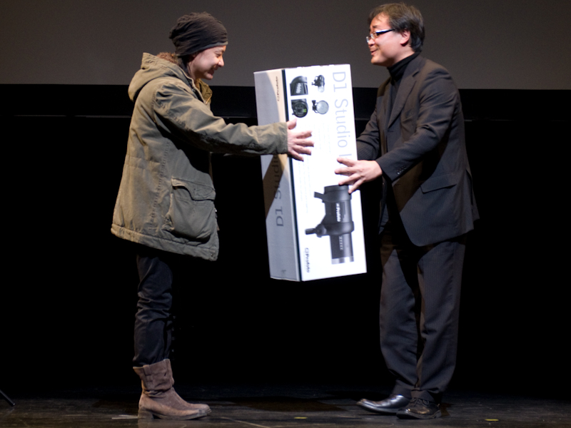 <b>その場で「D1」2台セットが授与された</b>