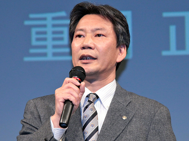 <b>カシオ計算機QV戦略部 次長の重岡正之氏</b>