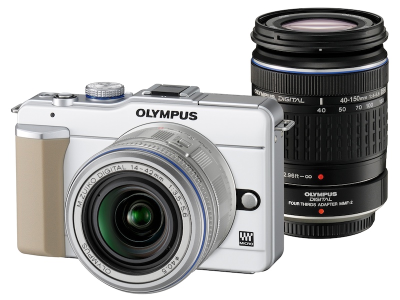 <b>E-PL1ダブルズームキット（ホワイト）</b>